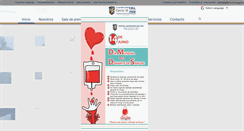 Desktop Screenshot of hospitalsanjose.gov.co